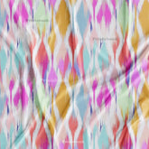 Ikat Printed Fabric